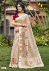 Dhara Vol 1 By Lt Kora Silk Beads Saree 